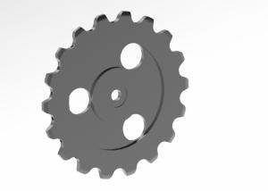 Quality Pitch 135.46 Step Chain Sprocket Escalator Chain Sprocket 18 Teeth wholesale
