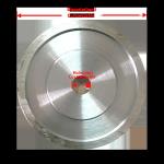 Pencil edge diamond bond grinding wheel for glass disc