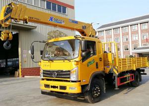 Quality Heavy Duty Truck Mounted Telescopic Crane Construction Machine 10 Wheels wholesale