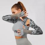 2019 Yoga wear girls Leopard Grain Seanmless Mesh Woman Fitness Yoga Leggings Or