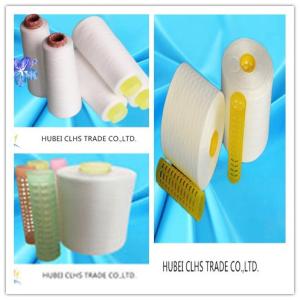 Quality 20/2 20/3 20/4 Spun Polyester Yarn For Jeans , Shoes wholesale