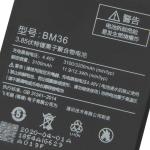 ODM Smart Phone Battery AAA Xiaomi Mi 5S BM36 Battery 3200mAh
