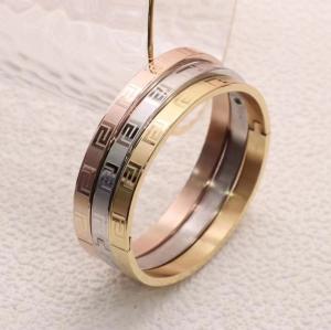 Quality Women'S Oval Bangle Bracelet 7.5 Inches Stainless Steel Bangle wholesale