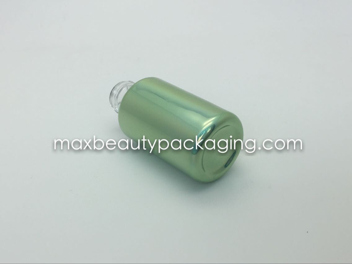 thick strong and tough powder coating gel bottle uv metallic color coating second treatment nail polish packaging