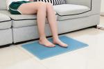 Bathroom Non-Slip Bath Mat Soft Silicone Foot Wash Back Rub Massage Foot