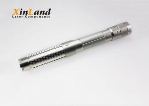 China Industrial 5 Watt Powerful Laser Pointer Pen With Aluminum Press Switch on sale