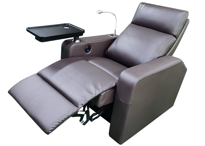 Commercial Modern Recliner Chair PU Leather Auditorium Cinema Sofa Chair