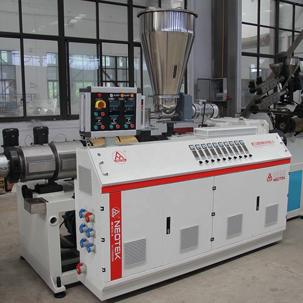 Pelletizing Double Screw Pvc Artificial Marble Sheet Line for Customer Requirements