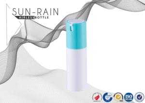 Quality ABS Round airless pump bottle customized color capacity 15ml 50ml SR-2152A wholesale