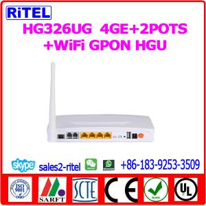 Quality HG326UG 4GE+2POTS+WiFi GPON ONU wholesale