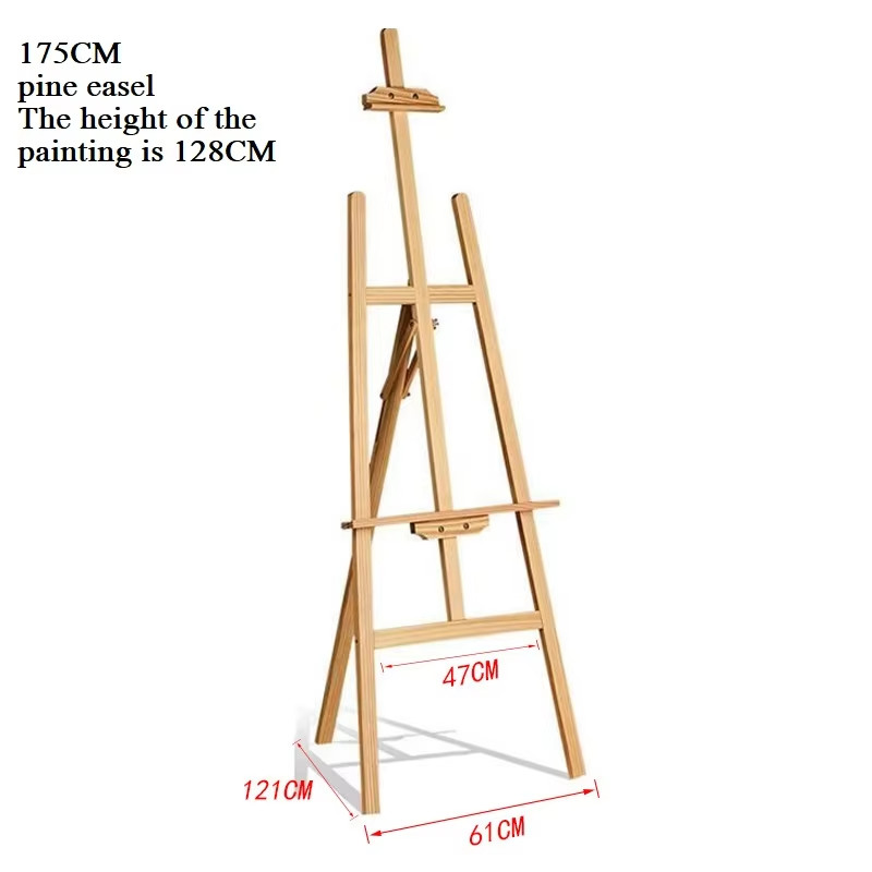 9''X16'' Adjustable Wood Tabletop Easel For Painting , Wooden Easel Stand Foldable