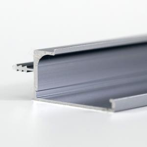 Quality 397mm Easy Installation Kitchen Gray Aluminium Cabinet Handles wholesale