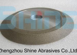 Quality 1V1 Metal Bond Diamond CNC Grinding Wheels For Fluting Gashing wholesale