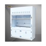 LED Lighting PP Fume Hood , Integrated Chemical Exhaust Hood Cupboard