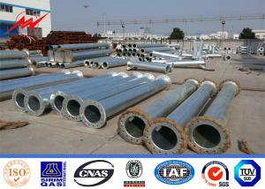 Quality 15m 17m 20m Power Transmission Poles Hot Dip Galvanized Electric Lines Steel wholesale