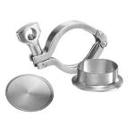 Short Type Stainless Steel Tri Clamp Fittings For Food Industries