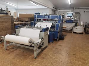Quality CNC Control Knife Pleating Machine 1050mm Width 220V / 380V 50Hz wholesale
