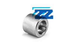 Quality Socket Weld Steel Pipe Coupling 3000 # 2 1 / 2 &quot; ASTM A182 F304 ASME B16 11 wholesale