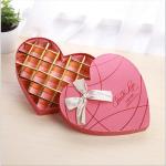 Luxury Heart Shaped Boxes Chocolate Explosion Gift Box With Dividers