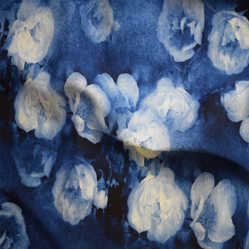 Woven Tencel Soft Tulle Fabric 70% Viscose Blend Print Solid Dyed Twill