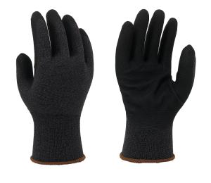 Quality EN388 4131X Seamless Grease Resistant Nitrile Work Gloves For Building wholesale