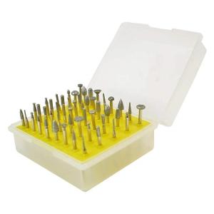 Quality Diamond Coated Grinder Head Lapidary Burr Drill For Dremel Rotary Tools Pack Of 50Pcs wholesale