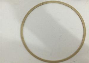 Quality Abrasion Resistant Plastic Molded Parts Sealing Peek Ring Self Lubrication wholesale