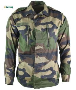 Quality Camouflage French F2 Uniform Double Reinforced Elbow Military Garments wholesale