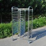 Heavy Duty Stainless Steel Bakery Cooling Rack Trolley Cooling Pan Car With