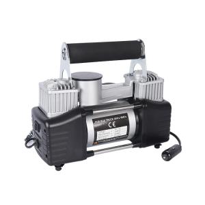Quality Two Cylinder Metal Air Compressor With Carry Bag High Pressure Air Compressor DC 12V wholesale