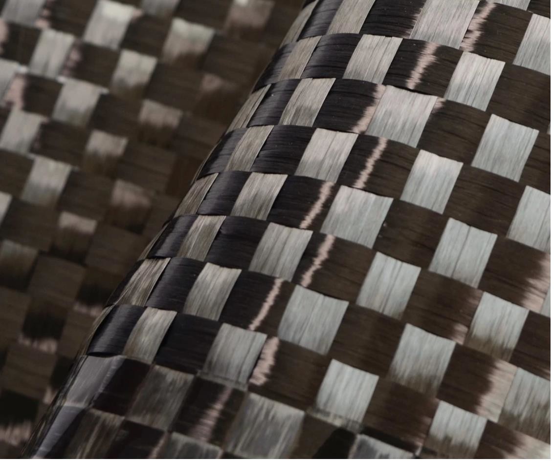 Abrasion Resistant Carbon Fiber Fabric Plain Weave Automobile Decoration