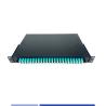 Buy cheap 1U 96 core Fiber Optic patch panel LC Quad port 19" Rack Mounted Loaded LC OM3 from wholesalers