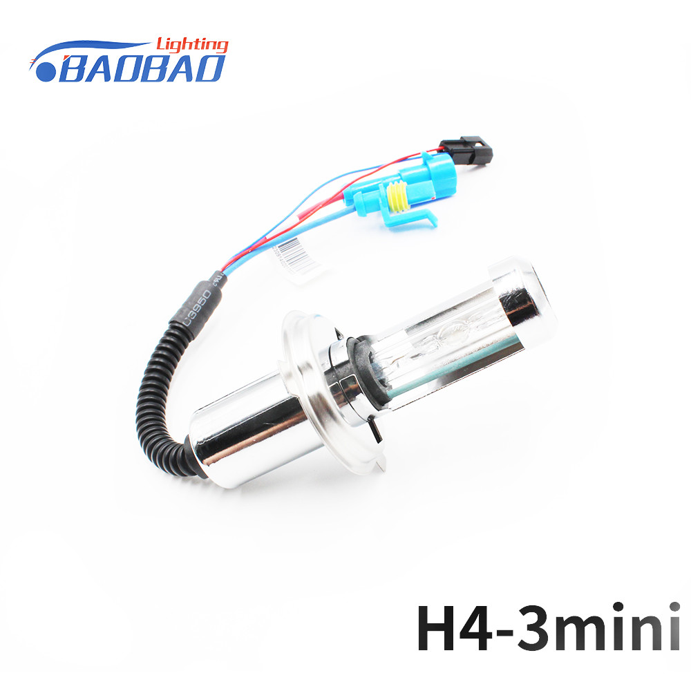H4-3 Mini Quick start high power 35w 55w hid xenon bulb