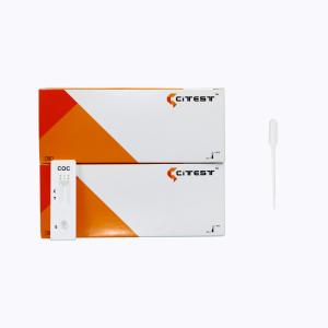 Quality Coc/aine Metabolite COC drug abuse test kit Benzoylecgonine Detection CE / FDA drug of abuse healthcare wholesale
