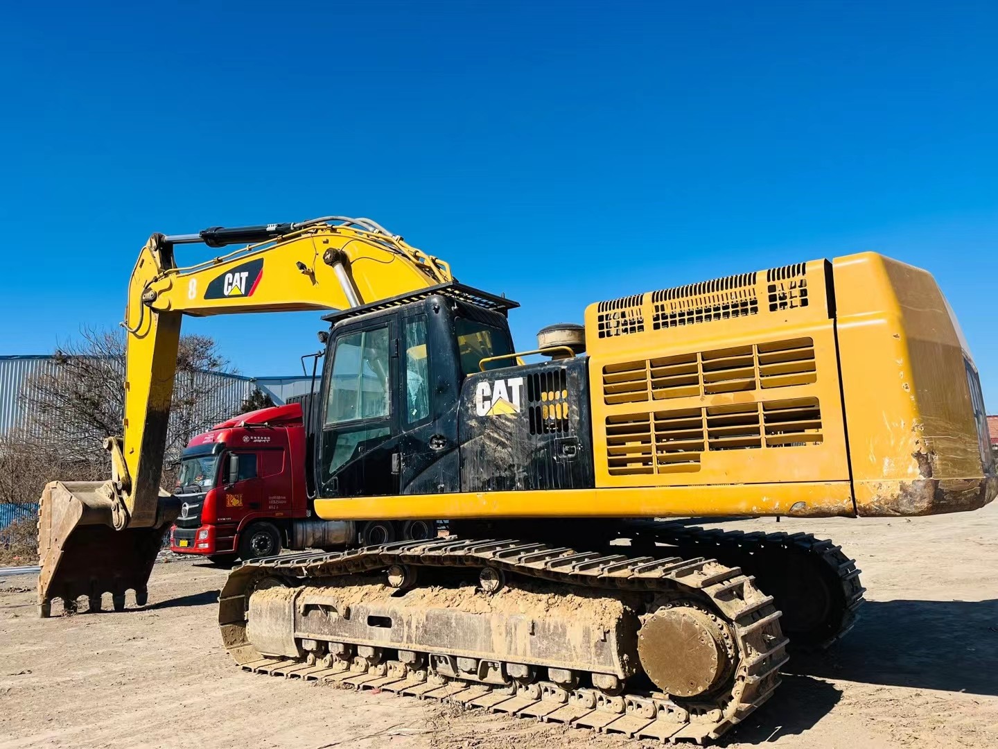 CAT349D2 Used CAT Excavators Bucket Capacity 2.1 Cubic Meters 2018 Used Excavator Korea