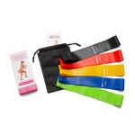 0.9mm Rubber Stretch Bands ODM 5pcs Green Resistance Band