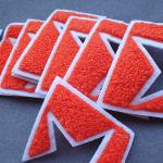 Heat Transfer Polyester Laser Cut Embroidery Patches For Jackets