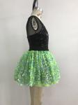 Ballet Dancewear Pattern Performance Clothing Lycra Cotton Material