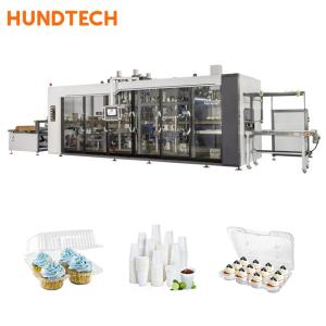 Quality Plastic Tray Disposable Thermoforming Machine PP Vacuum Forming Machine wholesale
