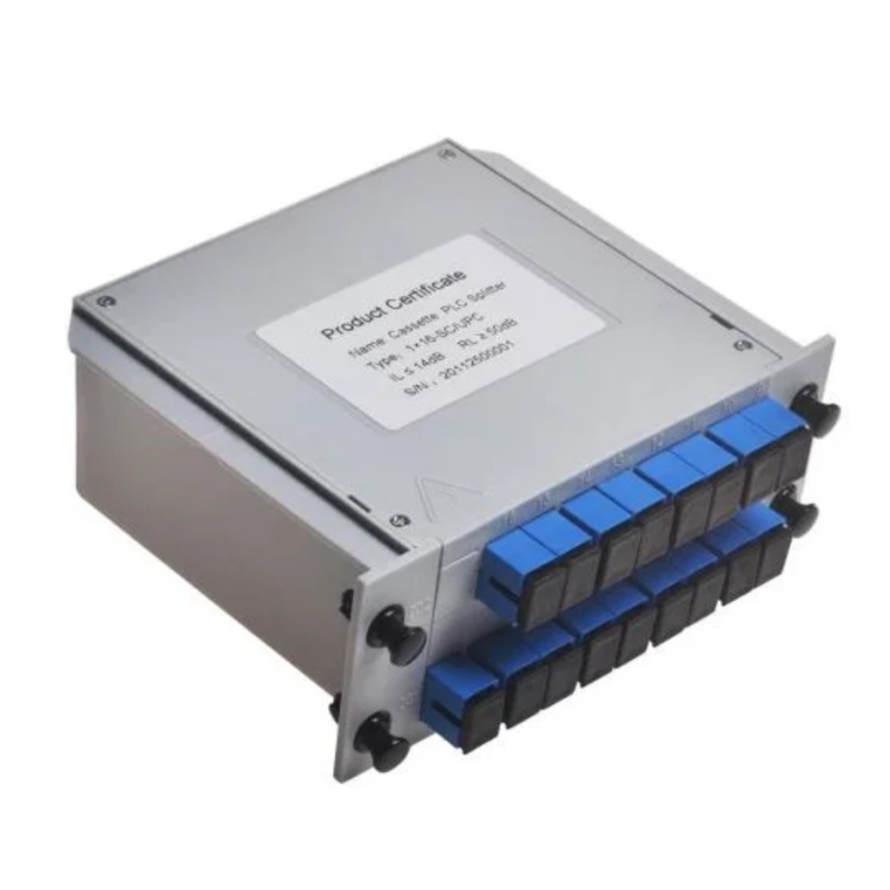 1 1*8 1*16 SC/LC APC/UPC Cassette Type Fiber Optic Equipment for Network Expansion