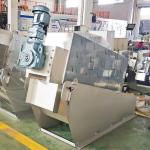 Sludge Dewatering Equipment Screw Press For Municipal Wastewater Treatment