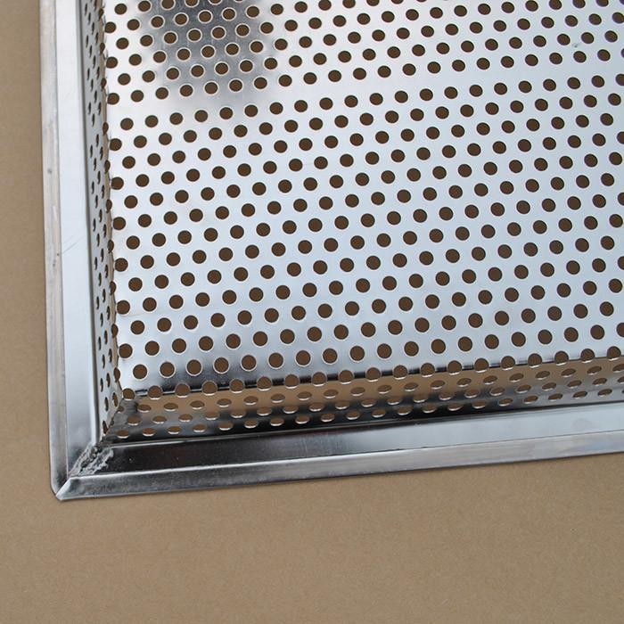 Customized Perforated Baking Trays For Drying Herb - Medicine , 460 X660 Mm Size