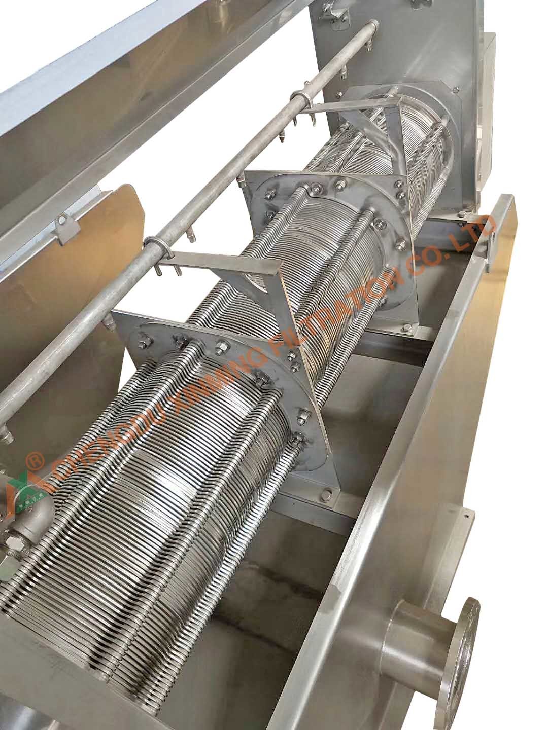 Efficient Environmental Protection Sludge Dewatering Machine 40 - 80kg/h DS