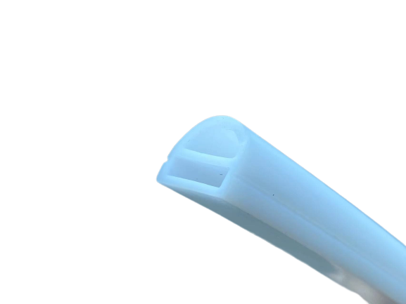 Transparent Sun Resistant D Shape Flexible Rubber Door Seal Silicone Profile for Oven