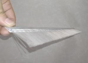 Quality Nylon Fill Strip Metal Channel Strip Brushes Garage Door Brush 50cm Length wholesale