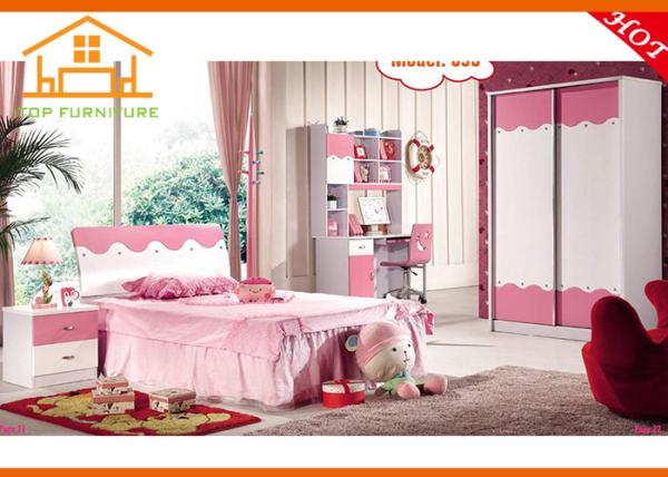 European princess bedroom furniture white castle bed for kids Beautiful Bedroom
