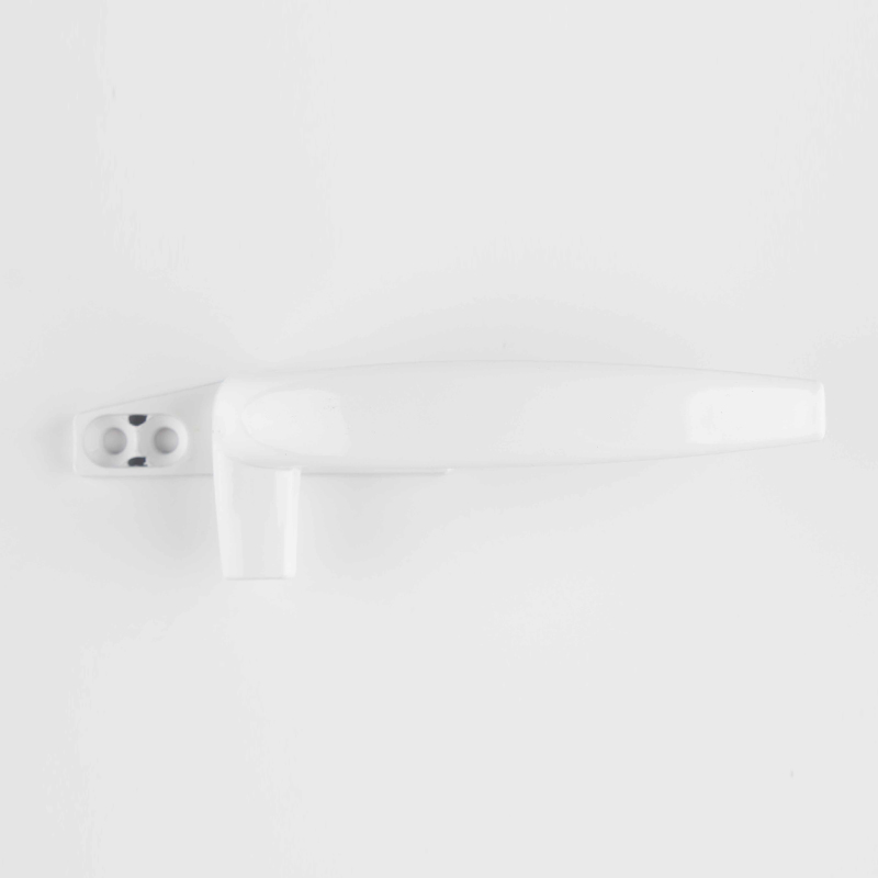 Aluminum Alloy Wheel Material Round Handle T-Handle Casement Window with Two Point Lock