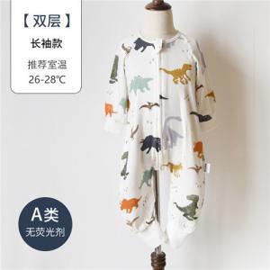 Quality Unisex Muslin Baby Pajamas Sacks Sleeping Bags Breathable Customized Color wholesale