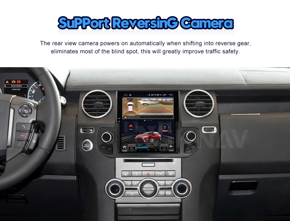 Gps Navigation Android 10 Car Audio For Land Rover Discovery 4 2009-2016