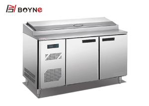 Quality Stainless Steel Commercial Refrigerated Preparation Pizza Counter Fridge Refrigerator wholesale